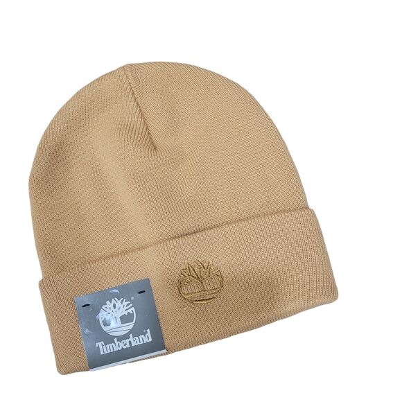 Timberland Other - NWT Timberland Embroidered Logo Knit Beanie
